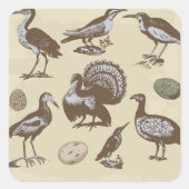  Sticker op vogelplein (Voorkant)