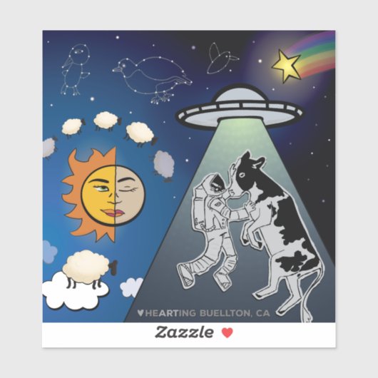 Sticker - oplichten (Vel)