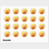 Sticker - Oranje Pansy (Vel)