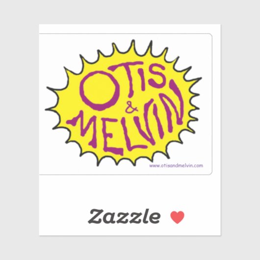 sticker, Otis en Melvin Sticker (Vel)