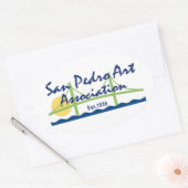 Sticker (ovaal) - SPAA Logo (Envelop)