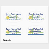 Sticker (ovaal) - SPAA Logo (Vel)