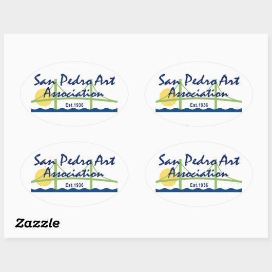 Sticker (ovaal) - SPAA Logo (Vel)