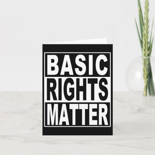 Sticker over basisrechten-protest kaart (Voorkant)