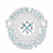 Sticker, overdrukplaatje sticker (Voorkant)