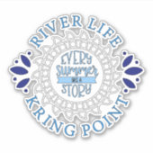 Sticker, overdrukplaatje sticker (Voorkant)