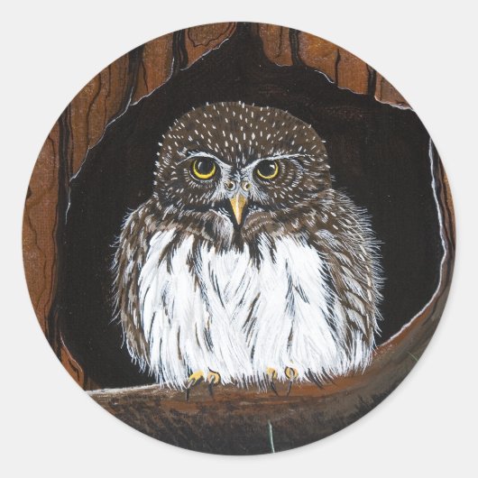 Sticker "Owl" (Voorkant)
