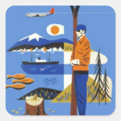 Sticker  Pacific Northwest Reisbagage (Voorkant)