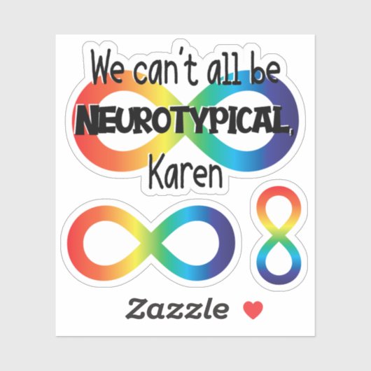 Sticker Pack - Neurodiversiteit Autisme Awareness (Vel)