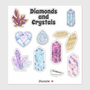 Sticker Pack voor diamanten en kristallen