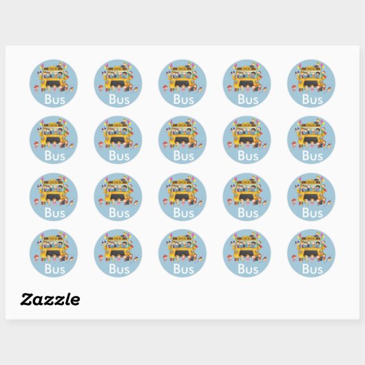 Sticker Pack voor schoolbussen (Vel)