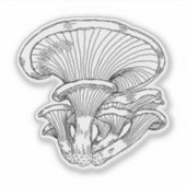 Sticker paddenstoel (Voorkant)