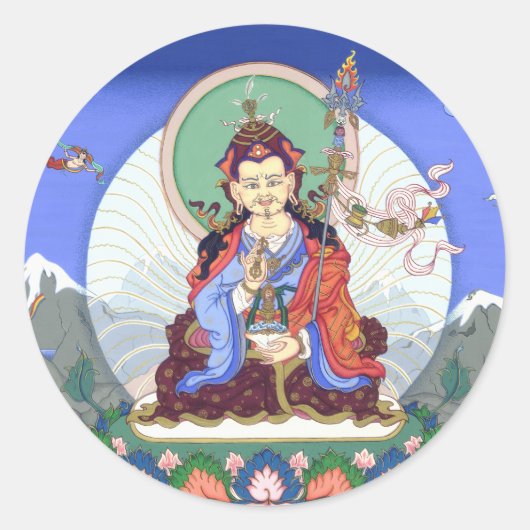 STICKER Padmasambhava / Guru Rinpoche (Voorkant)