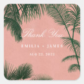 Sticker palmspinnen (Voorkant)