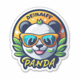 Sticker Panda's in elke stijl