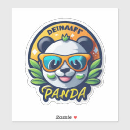 Sticker Panda's in elke stijl