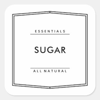 Sticker Pantry Label