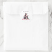 STICKER Patriottische Kerstboom ATH1 (Tas)