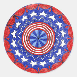 Sticker Patriottische Ronde