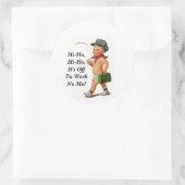 Sticker  Pensioen Hi-Ho Werk Whistler (Tas)