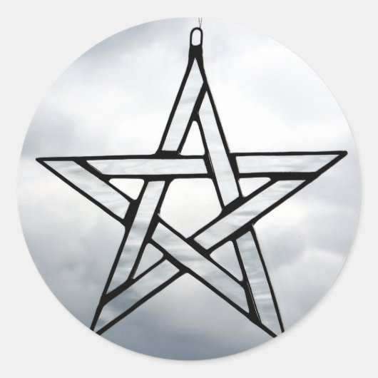 Sticker "Pentagram" (Voorkant)