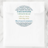 Sticker-Personalized Nikkah Zam Zam Water Stickers (Tas)