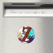 sticker-pestvrije zone-boyz magneet (Insitu (Vaatwasser))