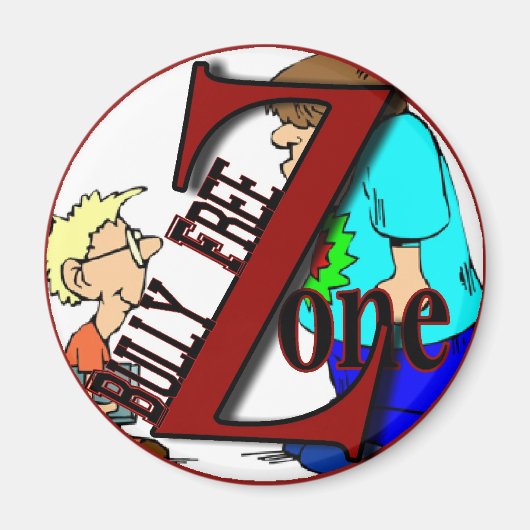 sticker-pestvrije zone-boyz magneet (Voorkant)