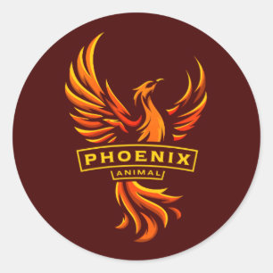 Sticker phonix animal