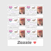 Sticker Planner Contact Kaarten voor Planner Meetu (Vel)