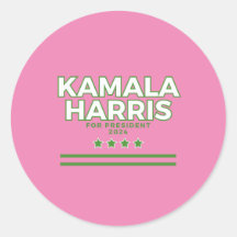 Sticker presidentscampagne Kamala Harris 2024