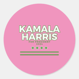 Sticker presidentscampagne Kamala Harris 2024