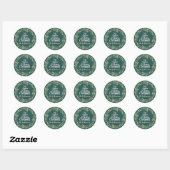 STICKER Prettig Kerstfeest (Vel)