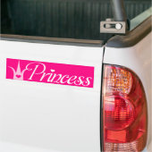 Sticker Prinses bumpersticker (Op Truck)