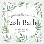 Sticker productlabel (Voorkant)