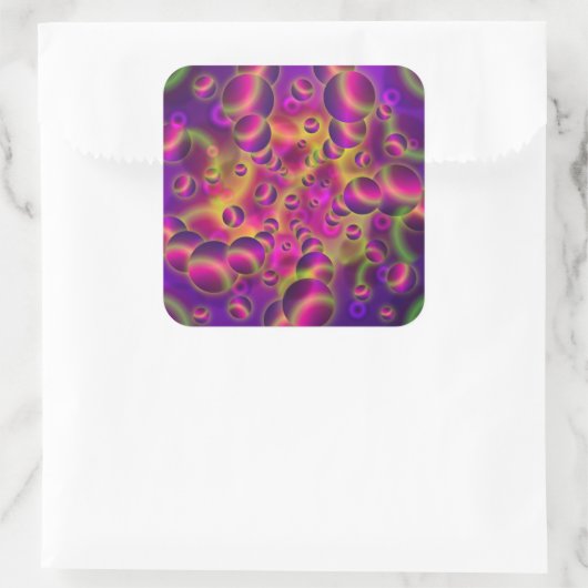 Sticker psychedelische visioenen (Tas)