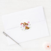 Sticker-puppy Ronde Sticker (Envelop)