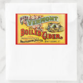Sticker  Pure Vermont gekookte cider oud label (Tas)
