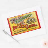 Sticker  Pure Vermont gekookte cider oud label (Envelop)