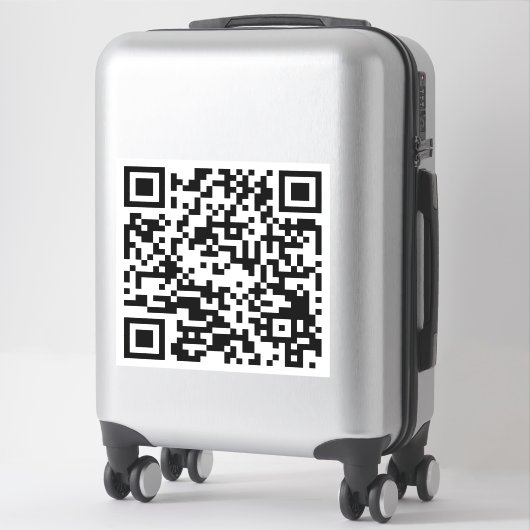 sticker qr code (Koffer)