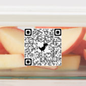 Sticker QR CODE naar Rickroll (Aangebracht)