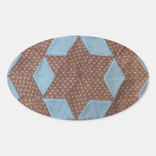 Sticker - Quilt Pattern Castle (Voorkant)