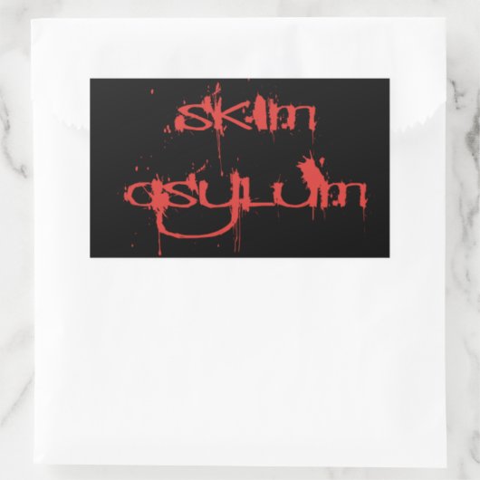 Sticker (rechthoek) (Tas)