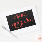 Sticker (rechthoek) (Envelop)