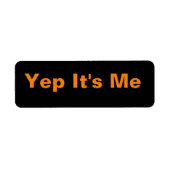 Sticker rechthoek met logo (Voorkant)