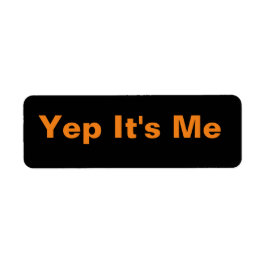 Sticker rechthoek met logo