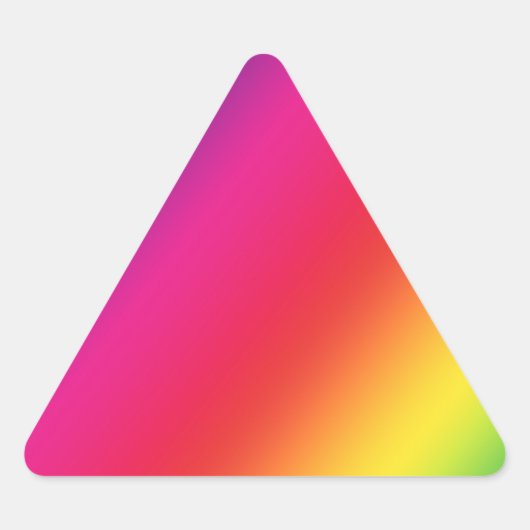 Sticker regenboogkleuren (Voorkant)