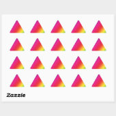 Sticker regenboogkleuren (Vel)