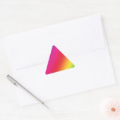 Sticker regenboogkleuren (Envelop)