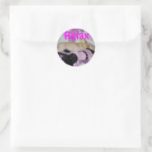 sticker, relax ronde sticker (Tas)